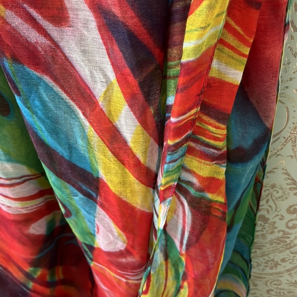 Rainbow / Multicolor Scarf 🌈 - Picture 4 of 6